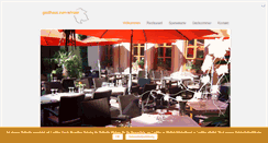Desktop Screenshot of gasthaus-zum-winzer.de