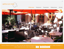 Tablet Screenshot of gasthaus-zum-winzer.de
